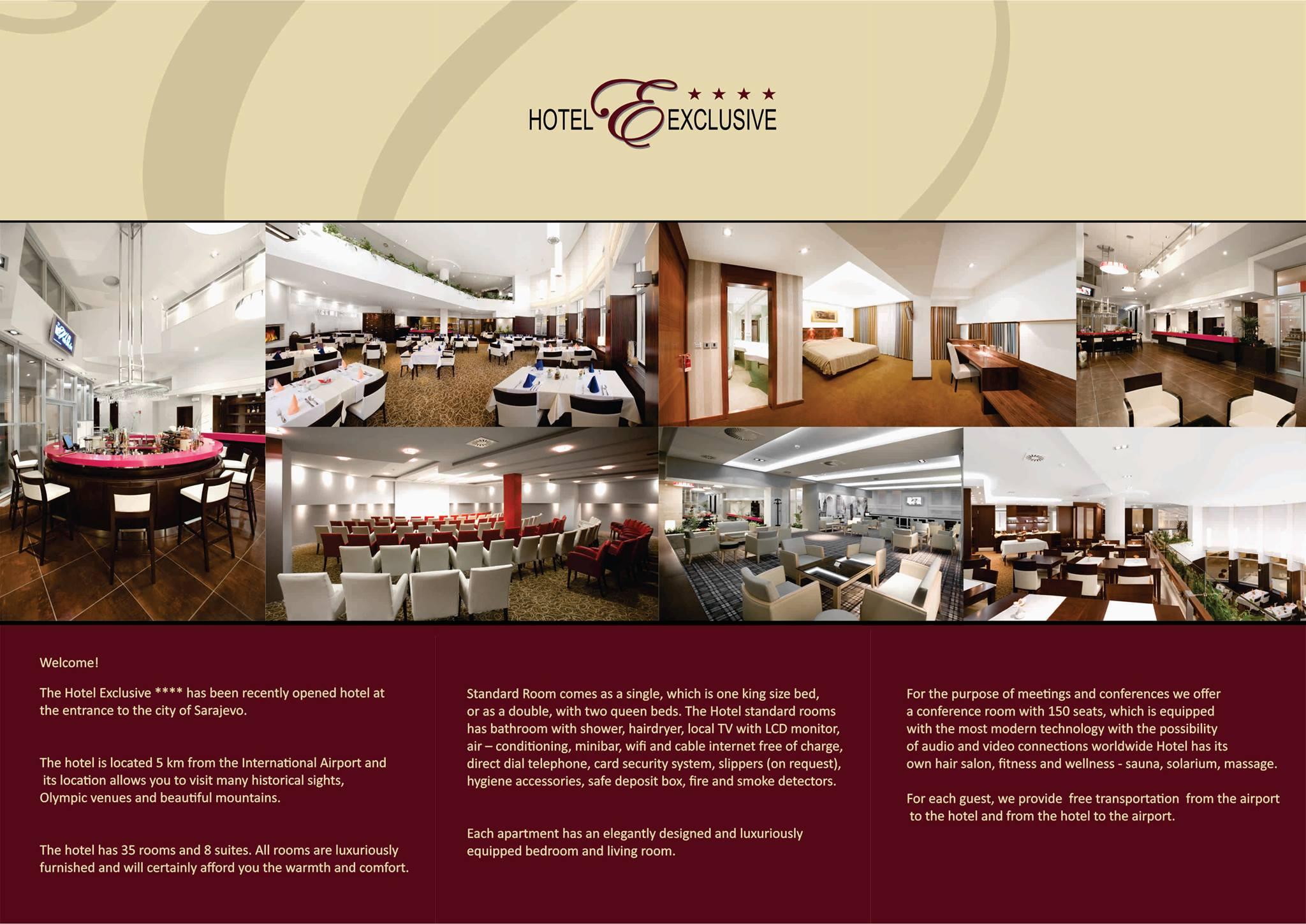 Hotel Exclusive Sarajevo Luaran gambar